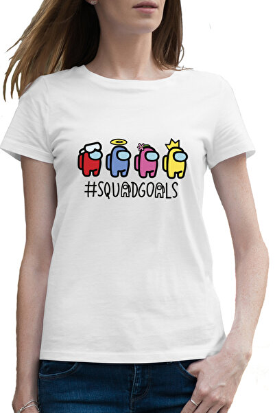 OEM Tricou femei SquadGoals Among Us