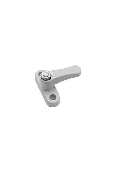 flores Self-locking window handle, white