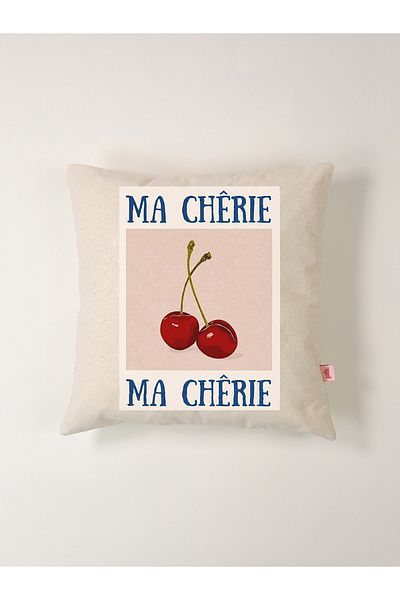 Galia Tasarım Μαξιλαροθήκη Ma Chérie Λινό 45x45 εκ