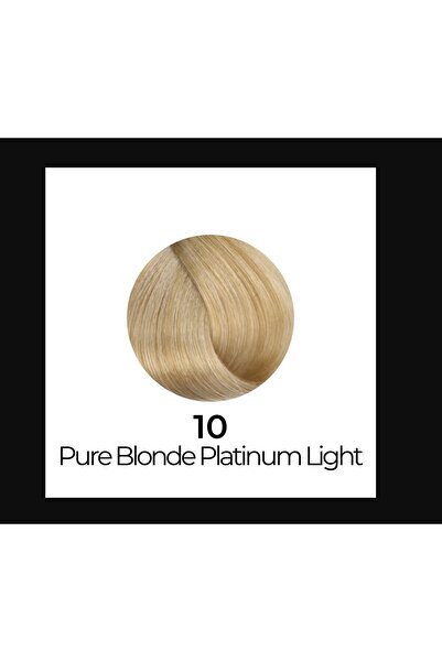Inebrya صبغة شعر رقم 10 أشقر نقي بلاتيني فاتح 100 مل