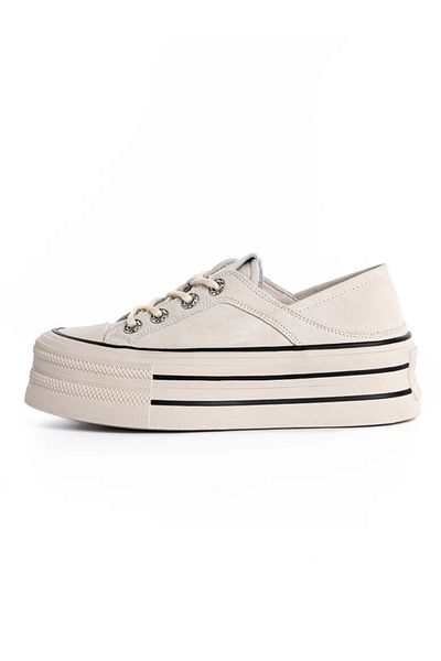 FRANCO GERARDO Pantofi Sport Dama din piele naturala 2066T Crem Franco Gerardo