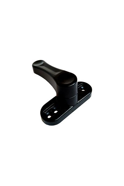 flores Self-locking window handle, BMX3751, black