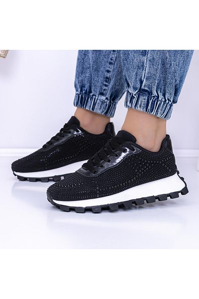 mei Women's Sports Shoes 3B30 Black