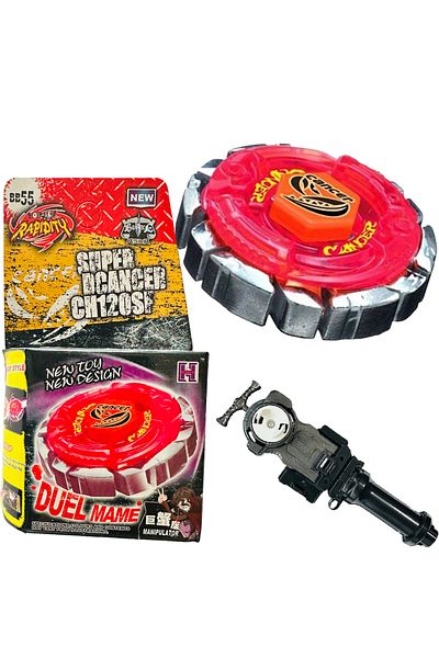 RAPIDITY Bb55 Beyblade Metal Fusion Dark Gasher Cancer + 158-29 with a Gun