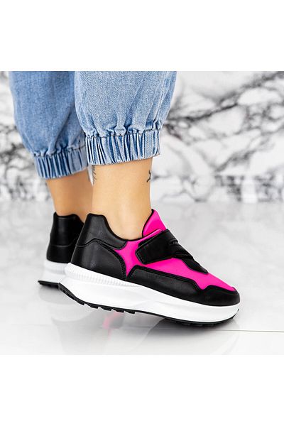 mei Pantofi Sport Dama 2XJ92-1 Negru-Roz