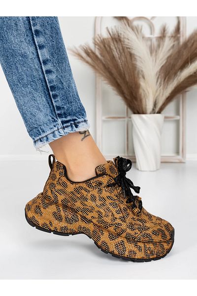 FASHION Sneakers Dama 1042 Leopard