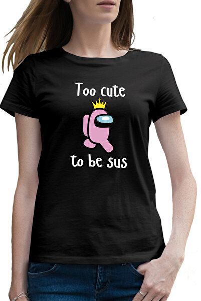 OEM Tricou femei Too Cute to be Sus Among Us