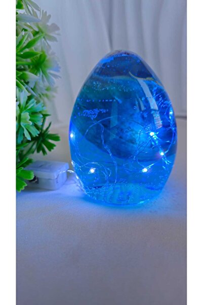 Home Deniz Esintili Epoksi Işık Küresi Gece Lambası