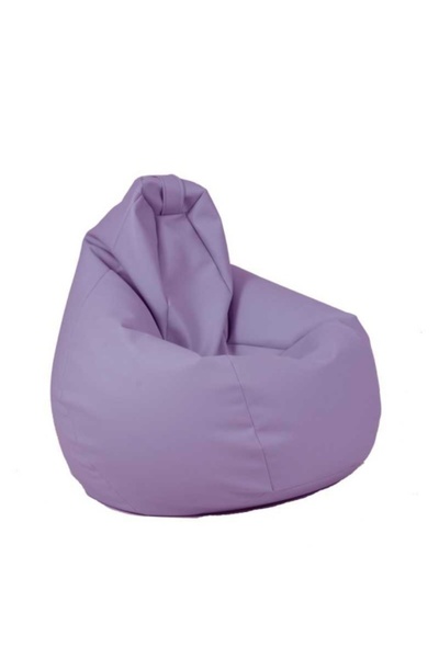 Pufrelax Fotoliu Nirvana Hobbit, Material Piele ecologica - Violet