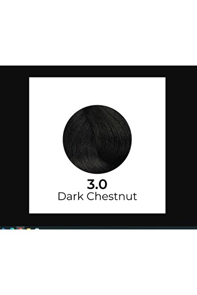 Inebrya صبغة شعر رقم 3/0 كستنائي غامق 100 مل