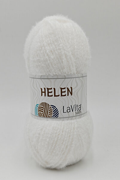 LaVita Yarn Helen Hand Knitting Yarn 100% Exclusive Polyamide 100Gr (9502 Bone)