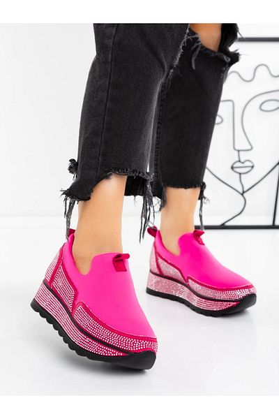 mei Women's Platform Sneakers 3AGZ122 Pink