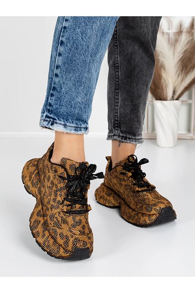 FASHION Sneakers Dama 1042 Leopard