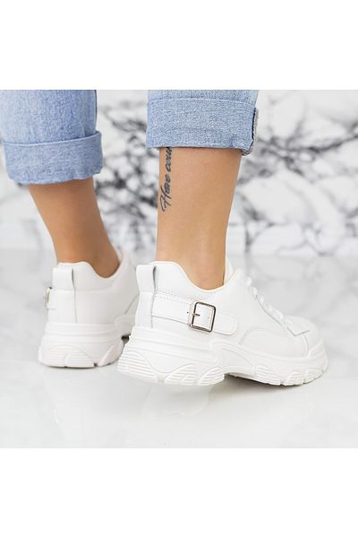 mei Women's Sports Shoes 2N36 White