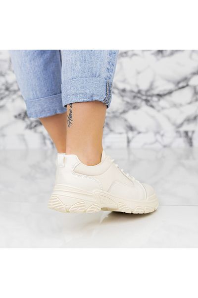 mei Women's Sports Shoes 2N38 Light Beige