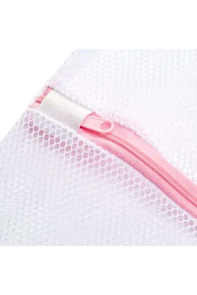 Aptel Set of 4 laundry bags, for washing machine, plastic, white