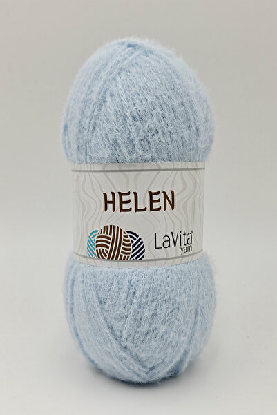 LaVita Yarn Helen Hand Knitting Yarn 100% Exclusive Polyamide 100Gr (9765 Blue)