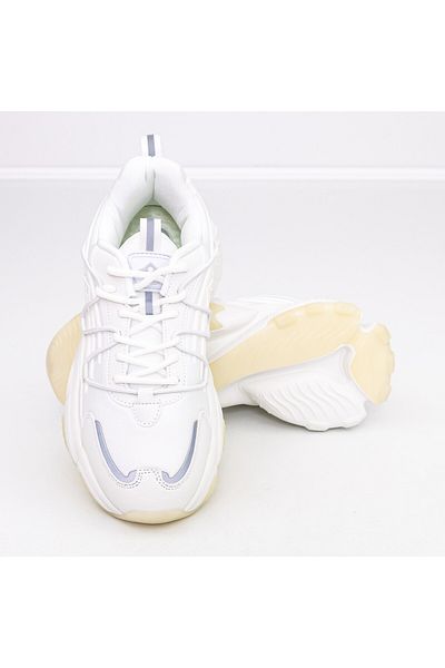 mei Men's Sports Shoes 3J8 White