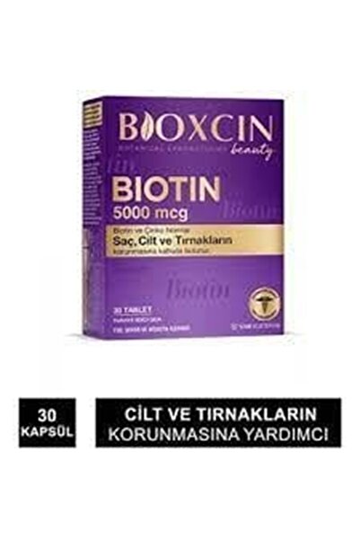 Bioxcin Biotin 5000 Mcg 30 Tablet