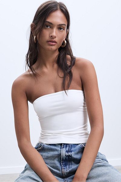 Stradivarius Voluminous hoop earrings