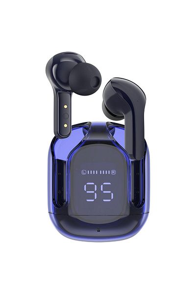 Acefast Dokanałowe słuchawki bezprzewodowe TWS Bluetooth niebieski