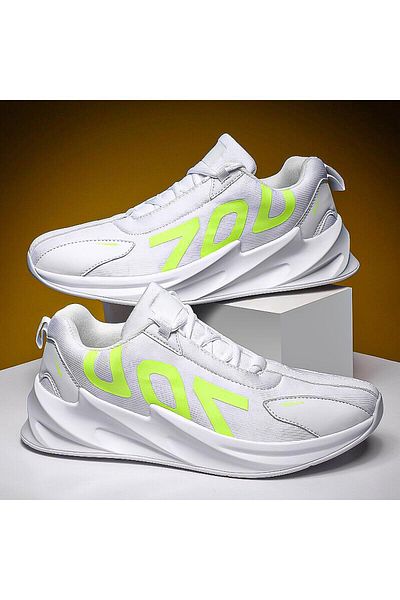 mei Men's Sports Shoes 0532 White