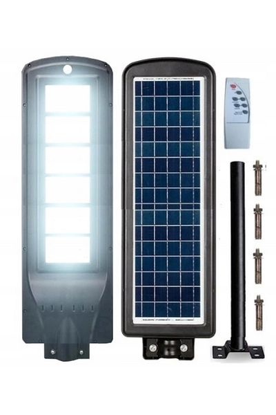 Azaris FELIPIER SOLAR LED DE EXTERIOR MARE, CU SENZOR PUTERNIC DE 1200W