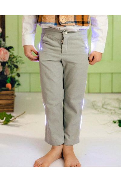 fustite cu luminite Grey Sparkle Pants - 5-6 years (110-116 cm)
