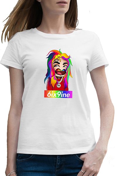 OEM Tricou femei 6ix9ine Tekashi HipHop