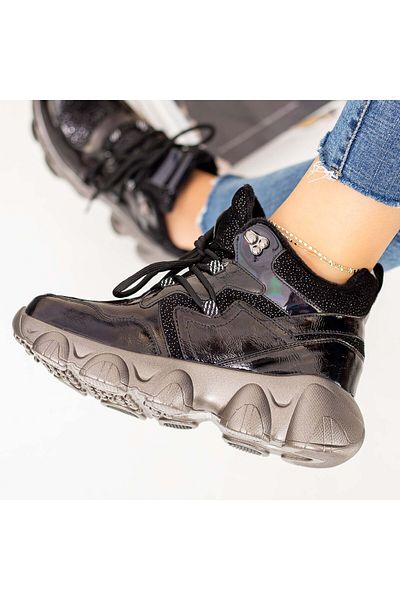 mei Pantofi Sport Dama SZ271 Negru