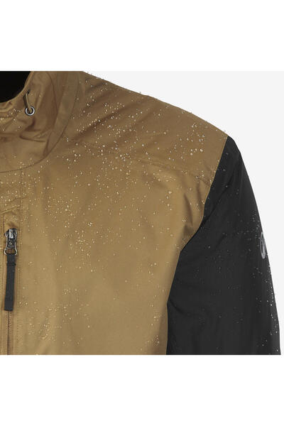 Decathlon Quechua Men's Waterproof Outdoor Snow Coat/Winter Coat - Brown - Sh500 -10 ° C