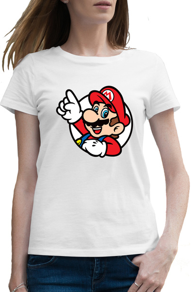 OEM Tricou femei Super Mario Bros Rebel Gamer Youtube