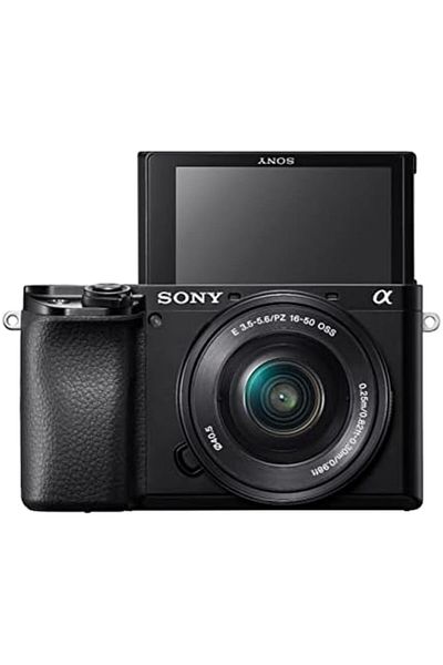 Sony Alpha A6100 Mirrorless Camera with 16-50mm Power Zoom Lens