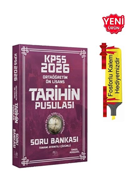 CBA Akademi 2026 - KPSS Lise Ortaöğretim Ön Lisans Tarihin Pusulası Soru Bank...