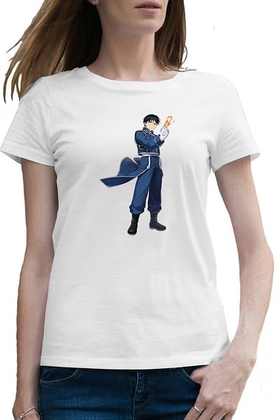 OEM Tricou femei Colonel Roy Mustang Fullmetal Alchemist
