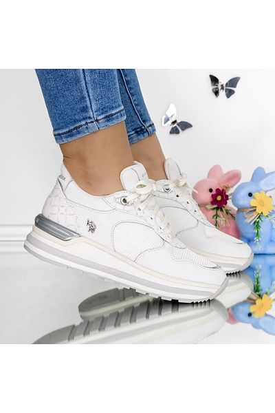 U.S. Polo Assn. Women's Sports Shoes OPHRA005 White U.S.POLO ASSN
