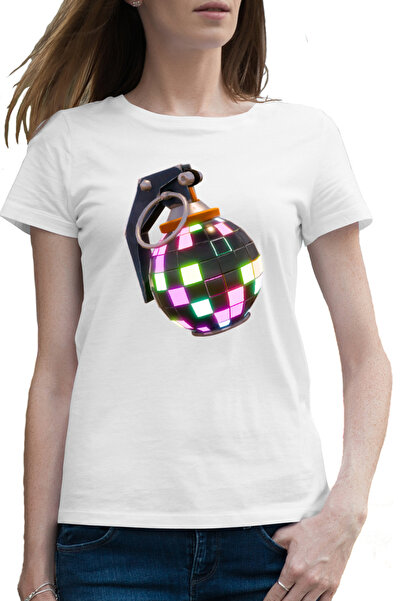 OEM Tricou femei Magenta Bomb Fortnite Battle Royale