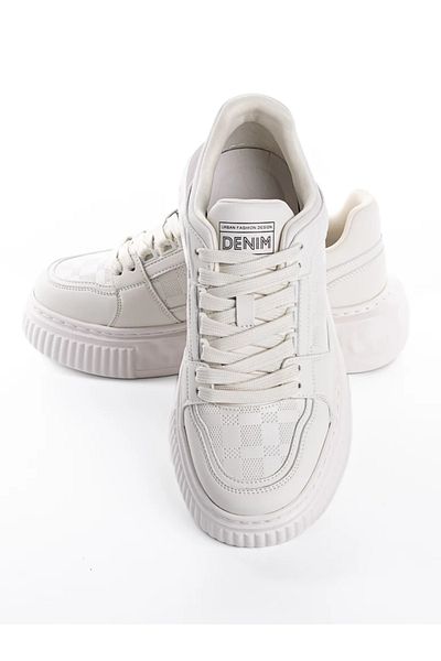 mei Men's Sports Shoes CT080-2 White