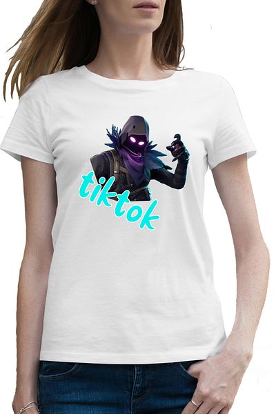 OEM Tricou femei Raven Epic Skin Fortnite Tiktok