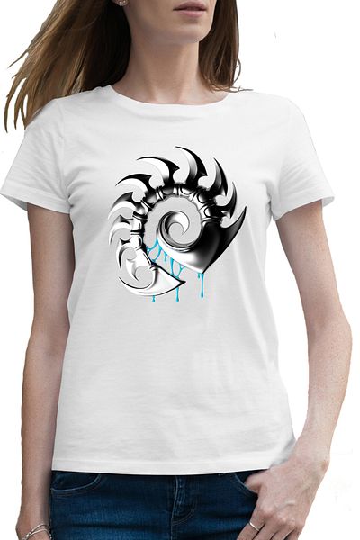 OEM Tricou femei StarCraft 2 Zerg Silver Logo CSGO