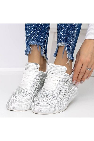 mei Pantofi Sport Dama 3WL86 Argintiu