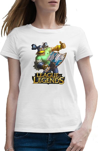 OEM Tricou femei League of Legends Olaf LoL eSport Gaming
