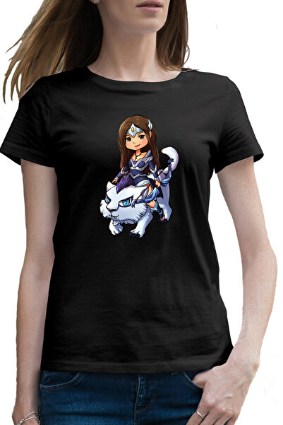 OEM Tricou femei Rylai Crystal Maiden Dota 2 Hero Wolf