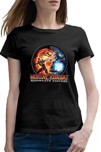 OEM Tricou femei Mortal Kombat Komplete Edition The Best Logo Fight