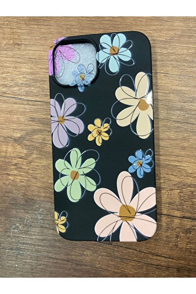 Newon حافظة هاتف آيفون 14 بلس/15 بلس من السيليكون الفاخر مطبوعة بالزهور من PA...