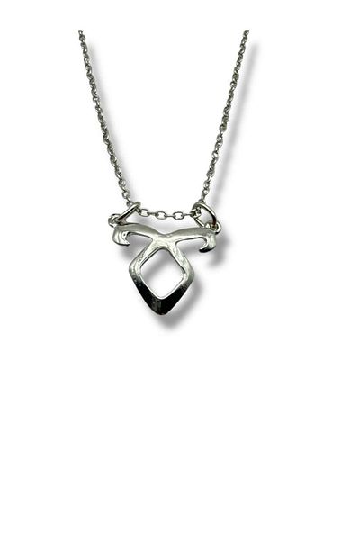 Herşey Nota Deadly Instruments City Bones Figured Unisex Necklace – Metal Jewelry with 60 cm Chain