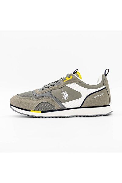 U.S. Polo Assn. Men's Sports Shoes ETHAN001 White-Grey U.S. POLO ASSN
