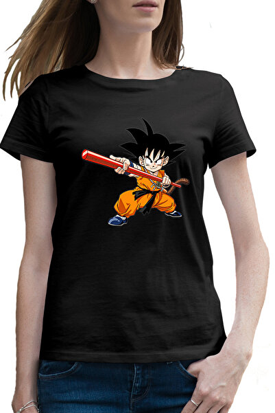 OEM Tricou femei Dragon Ball Z Son Goku Ziua Barbatului