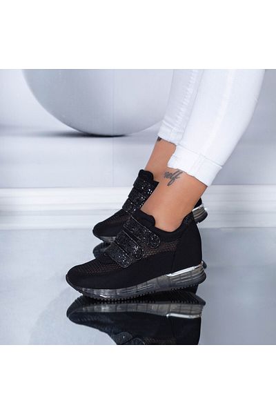 mei Women's Sports Shoes SZ170 Black