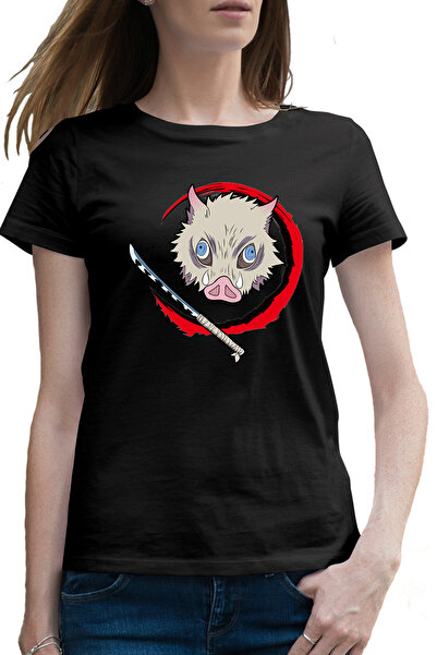 OEM Tricou femei Demon Slayer Inosuke Hashibira Anime Manga